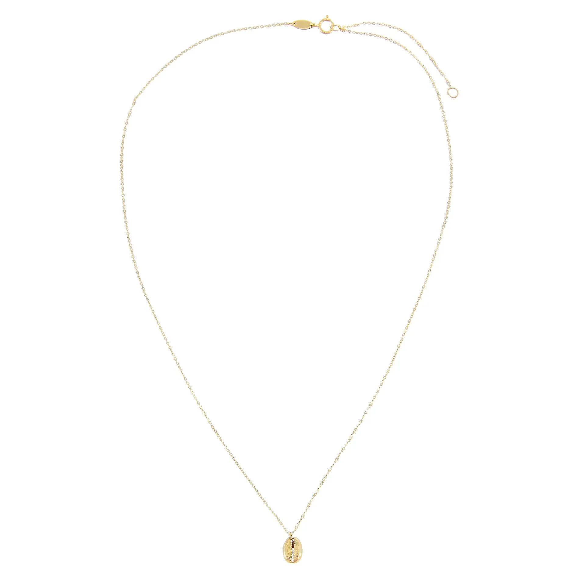 Mini Shell Necklace 14K