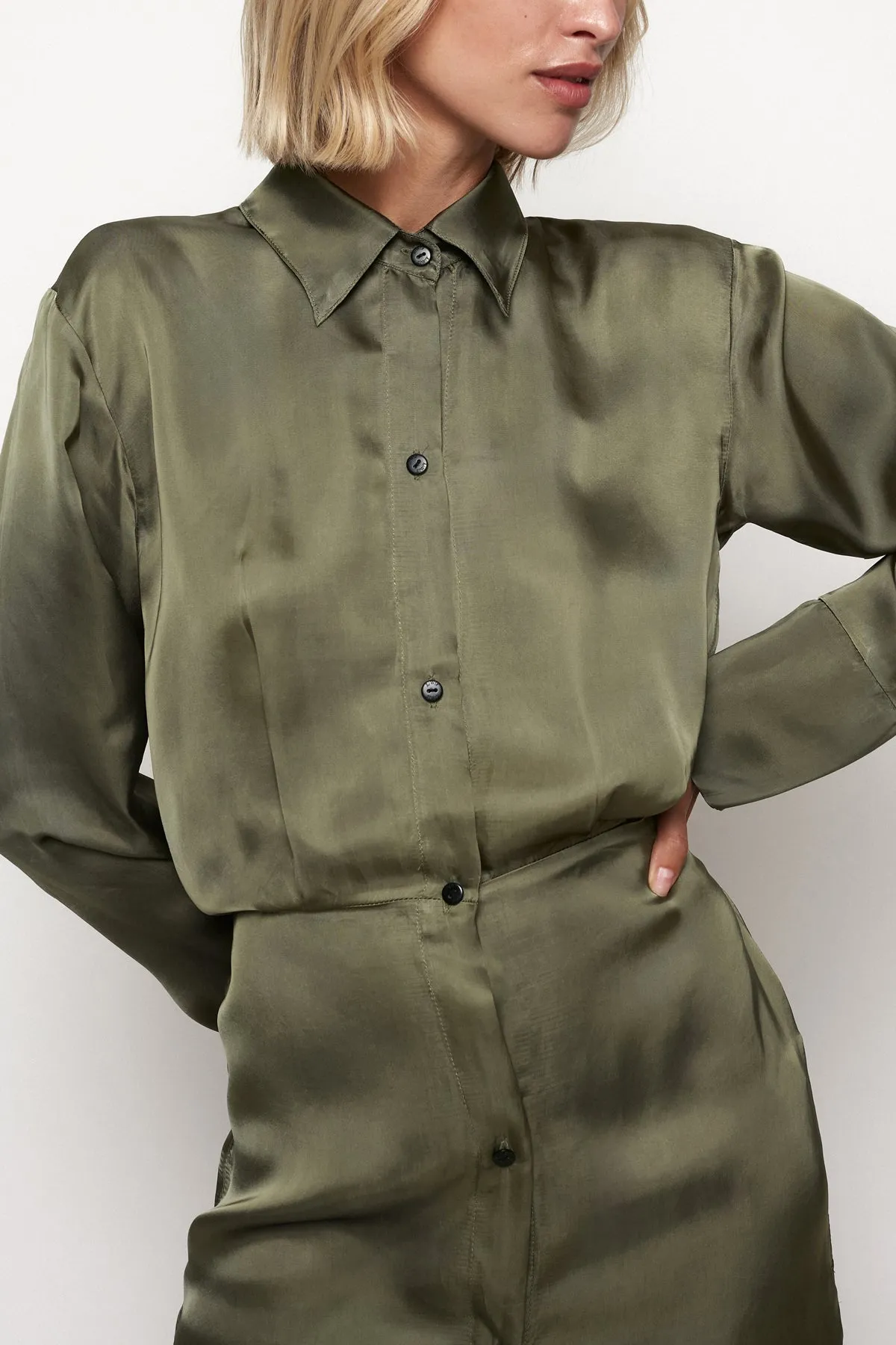 Mini Shirt Dress