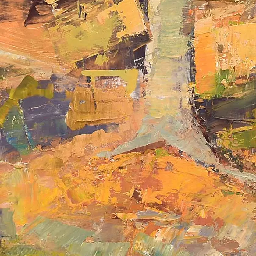 Moving On -Oil Painting SOLD
