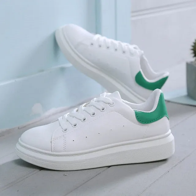 New Designer Shoes Woman Wedges Platform Sneakers Lace-Up