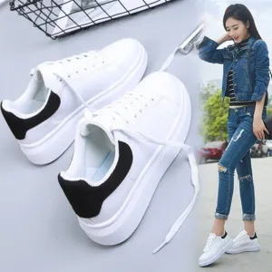 New Designer Shoes Woman Wedges Platform Sneakers Lace-Up