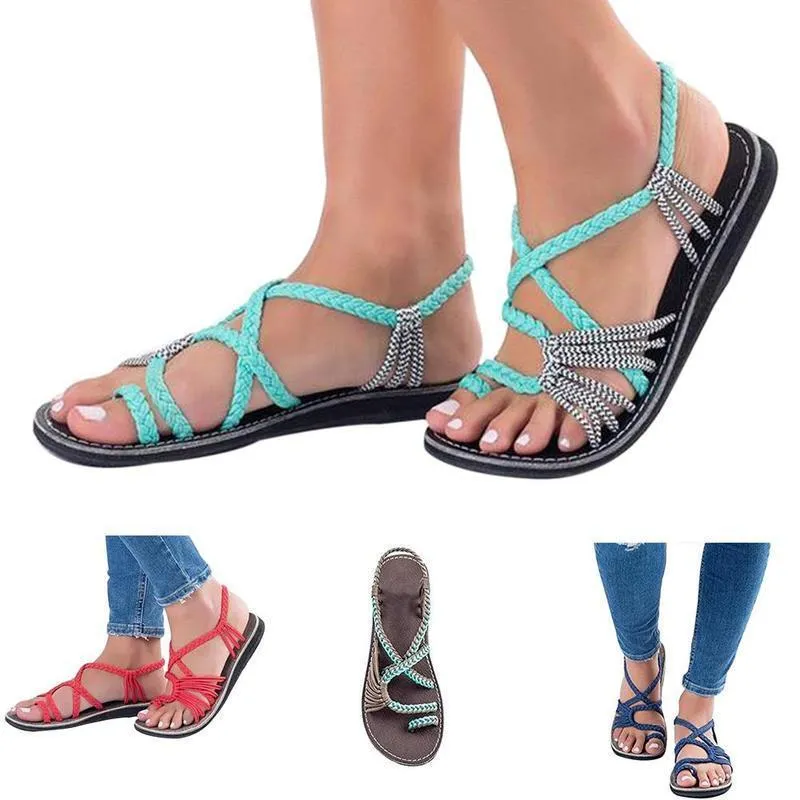 New Women Summer Shoes Female Flat Sandals