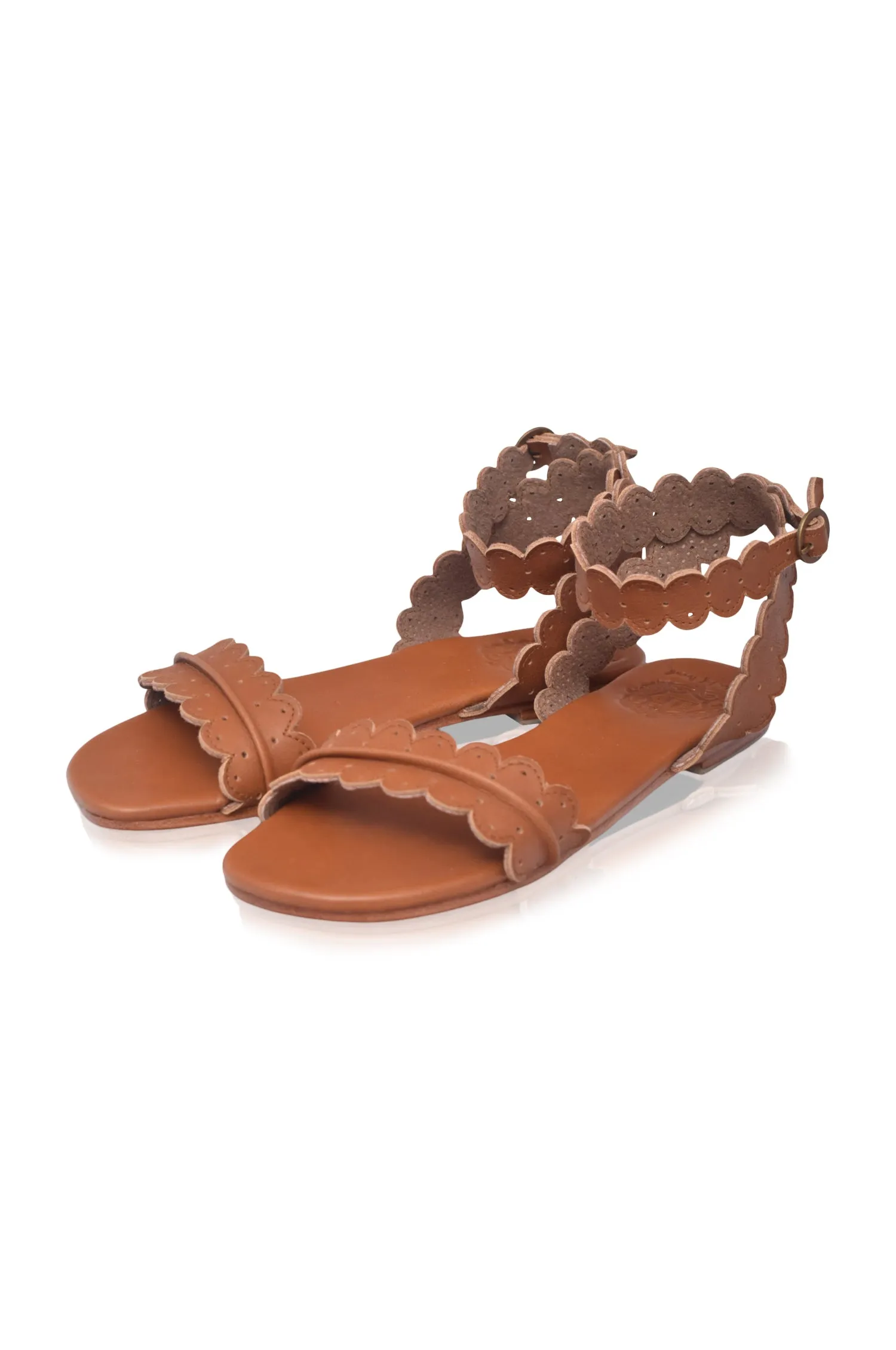 Nirvana Wrap Leather Sandals