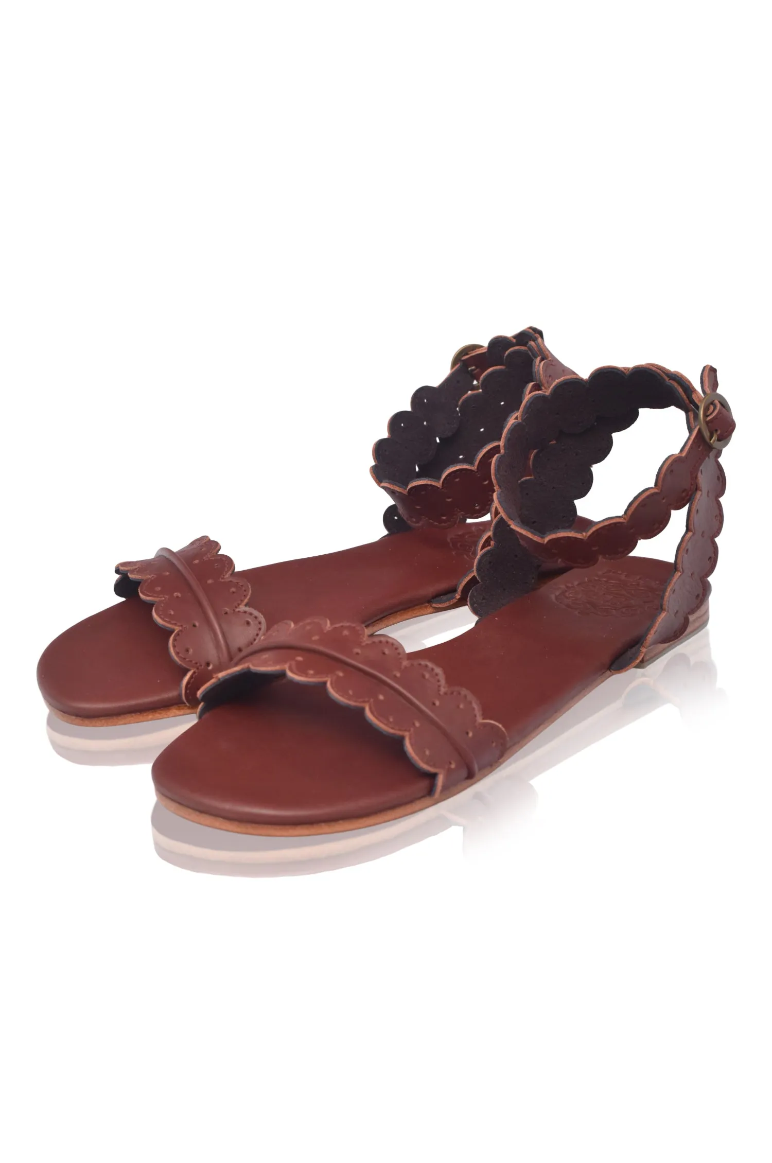 Nirvana Wrap Leather Sandals