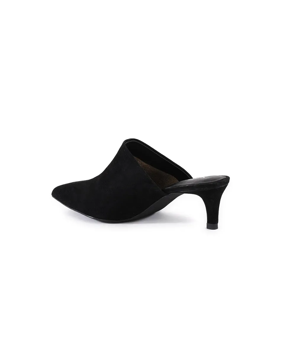 Obsession Suede High Heel Mule