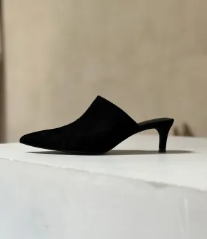 Obsession Suede High Heel Mule