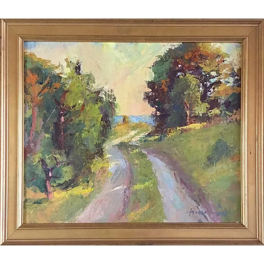 Ocean in the Distance -Oil Painting SOLD