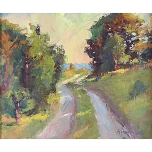 Ocean in the Distance -Oil Painting SOLD
