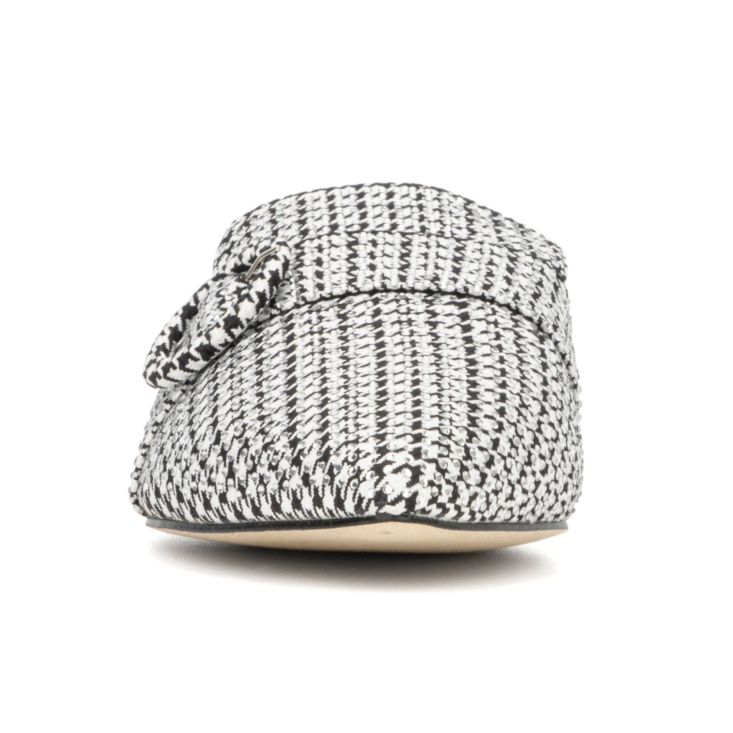 Olga Houndstooth Mules