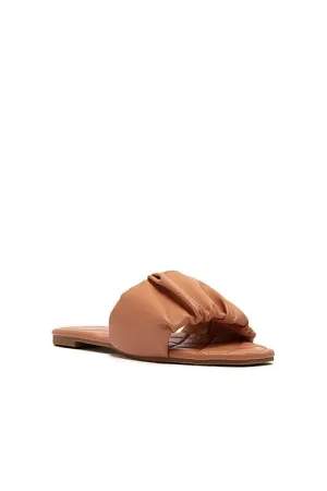 Open Toe Ruched Sandal