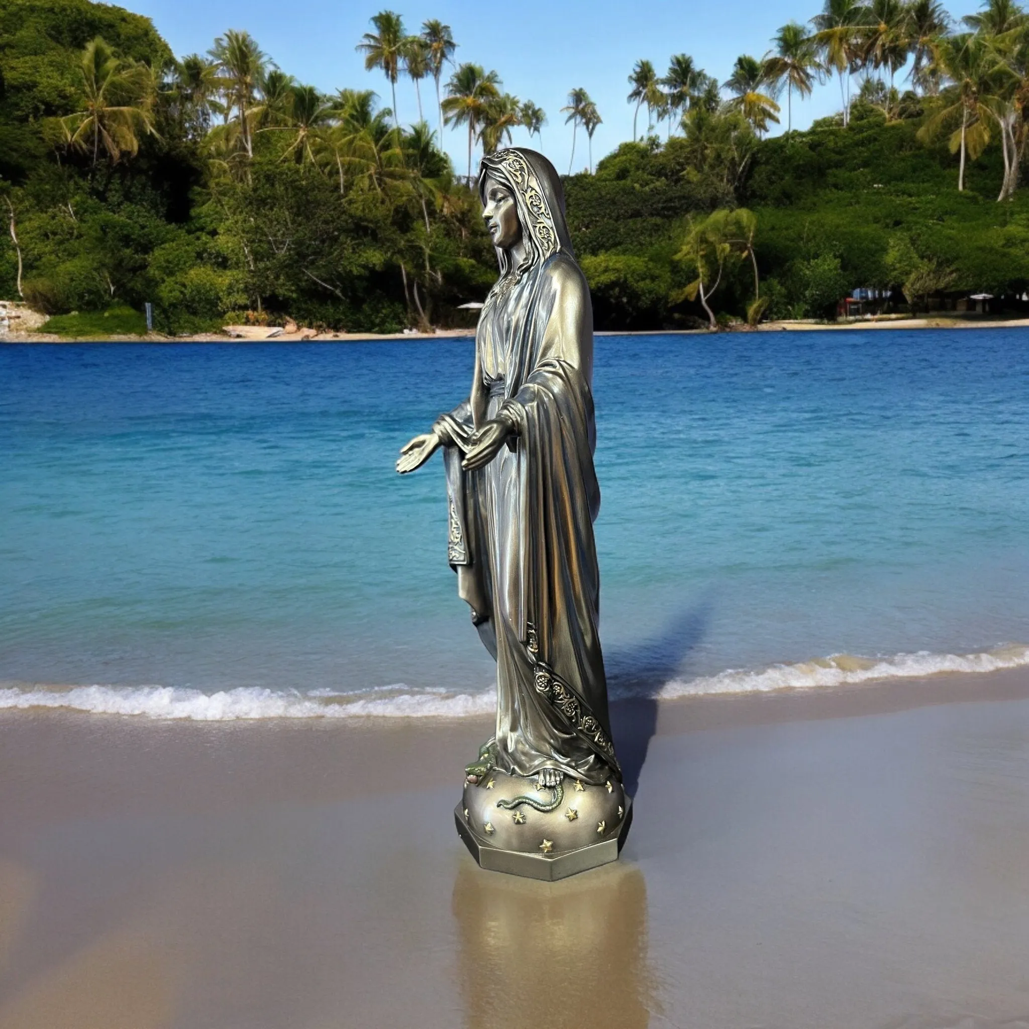 Our Lady of Grace Virgin Mary Statue - Veronese Design