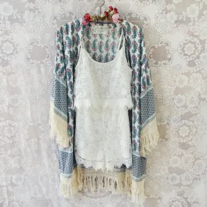 Palm Lace Romper
