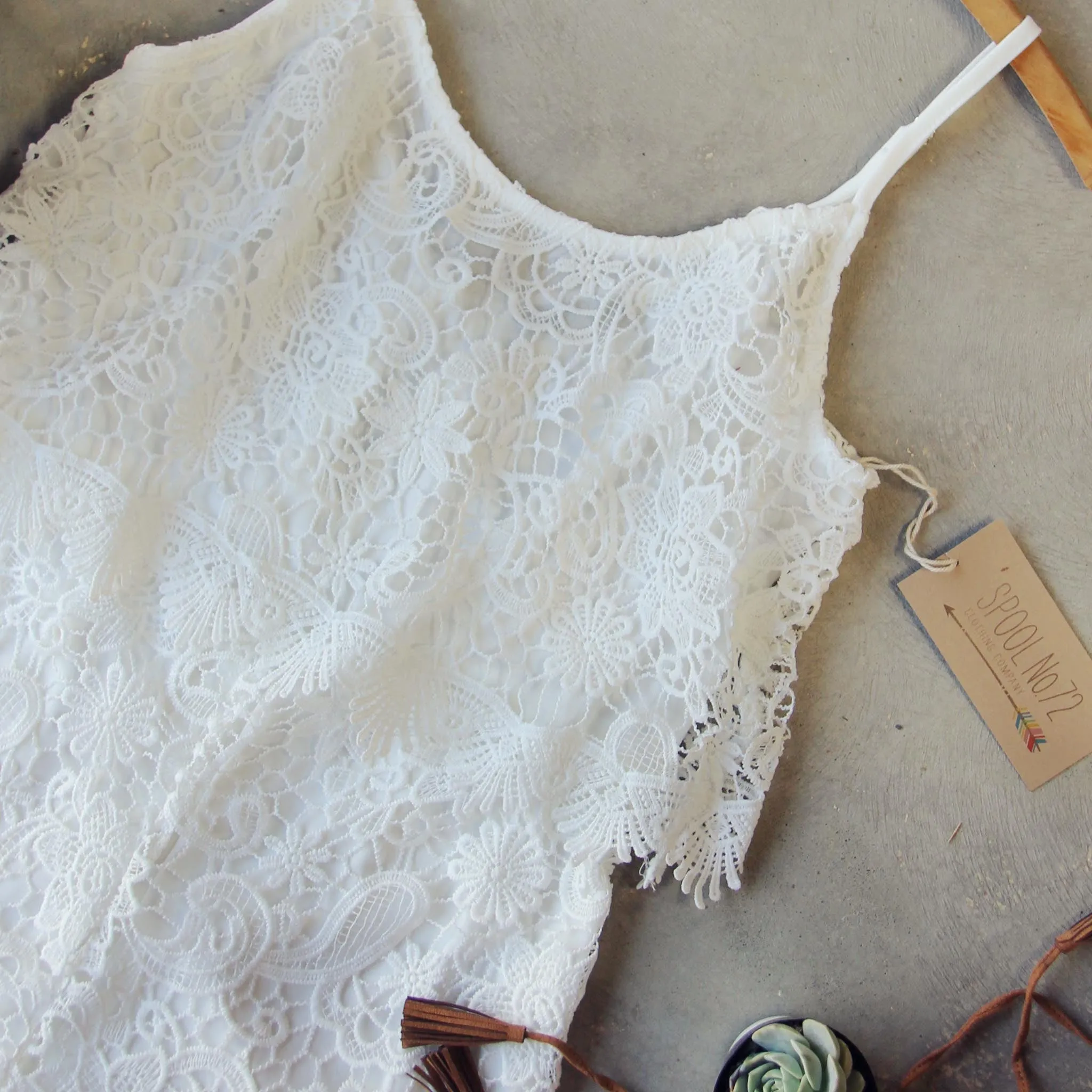 Palm Lace Romper
