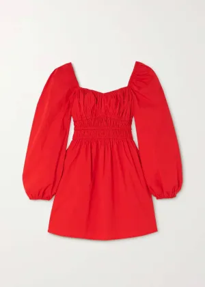 Paloma Mini Dress (Cherry Tomato)