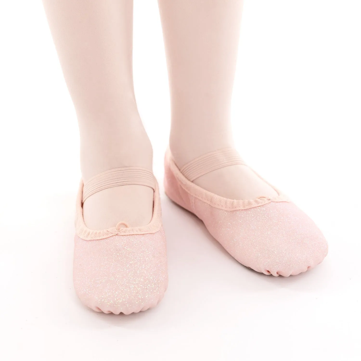 Pink Glitter Ballet Shoe