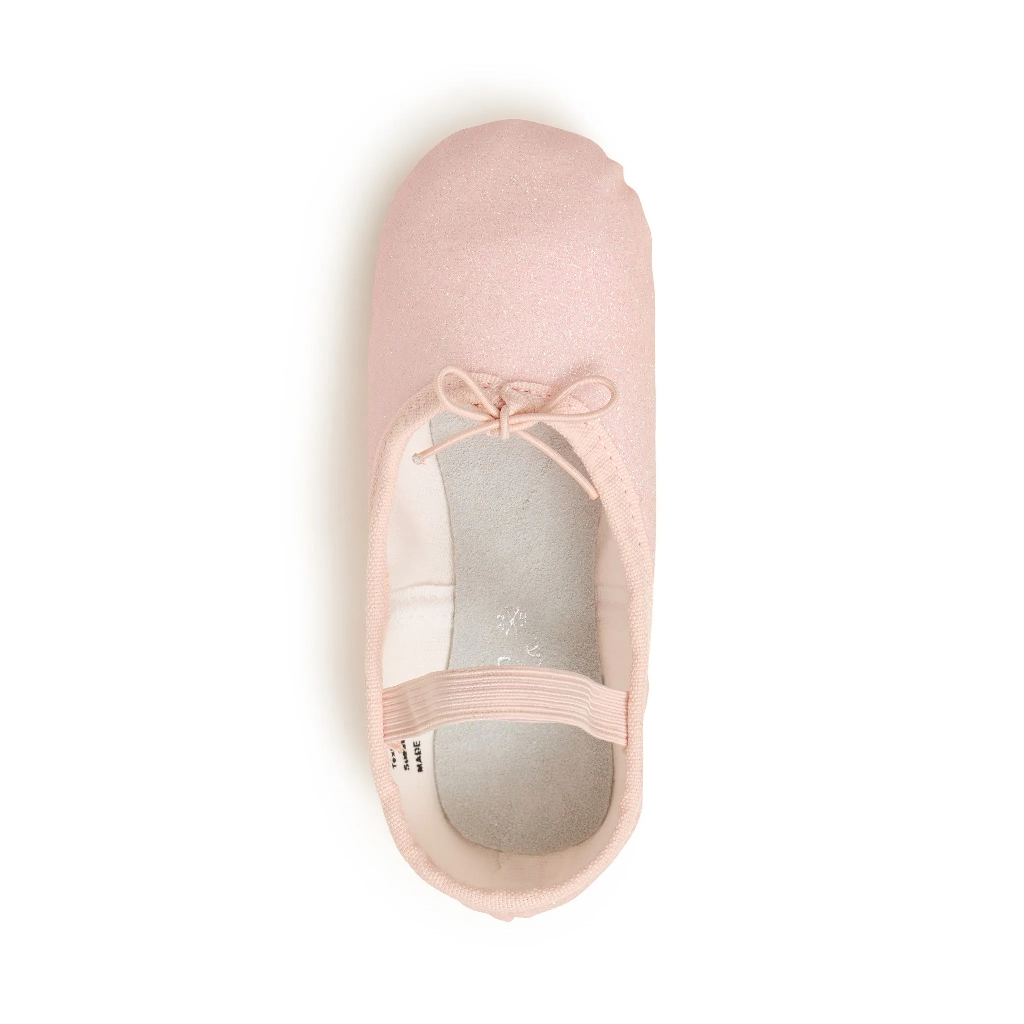 Pink Glitter Ballet Shoe