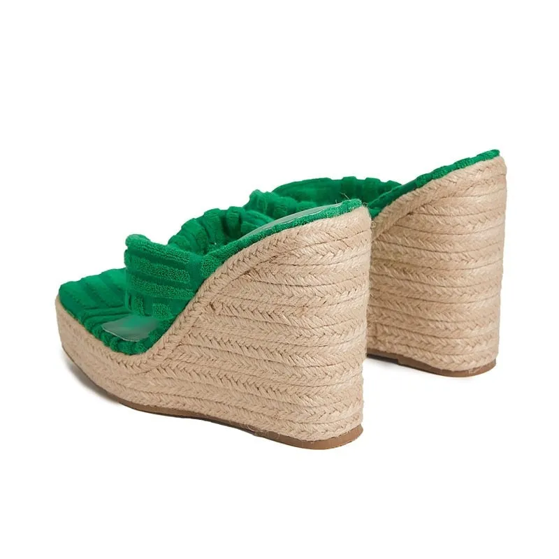 Platform Wedges Slipper Style