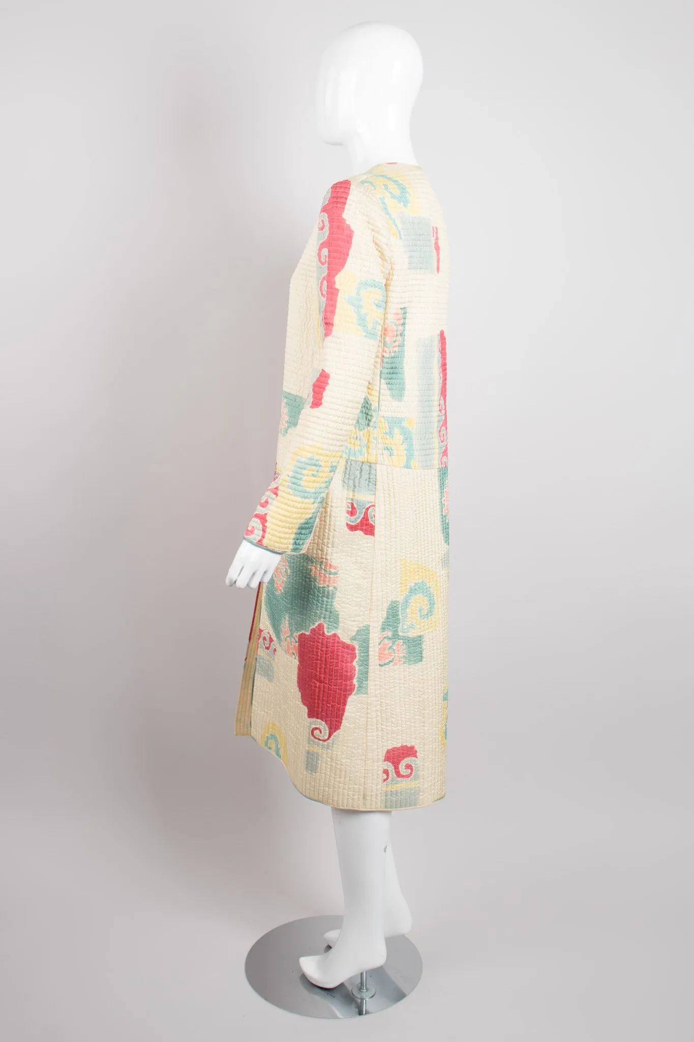 Quilted Folk Art Coat