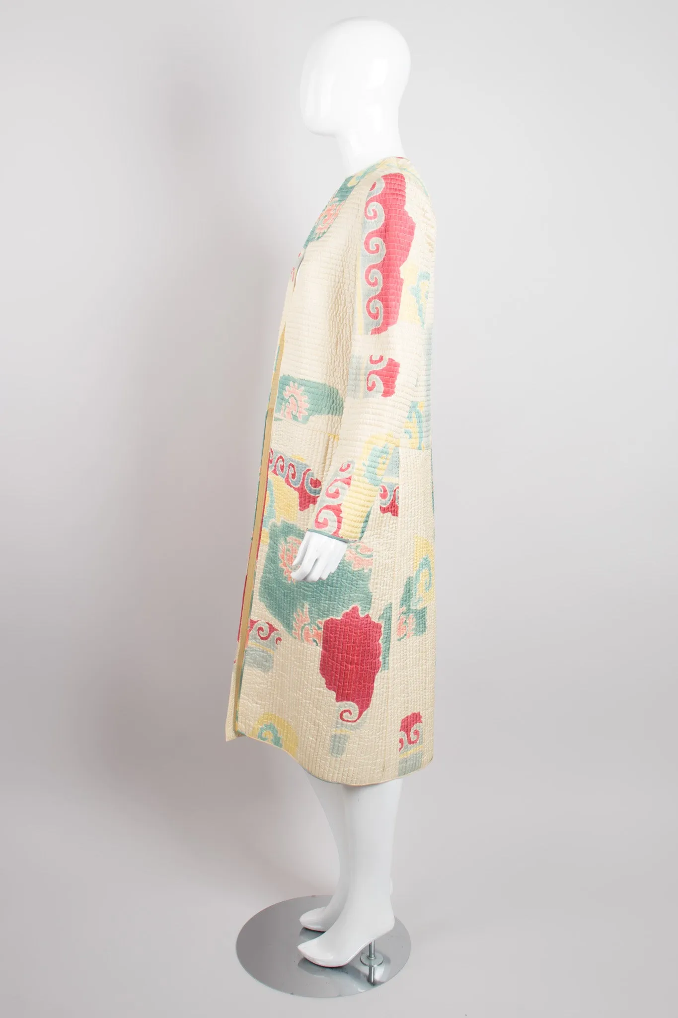 Quilted Folk Art Coat