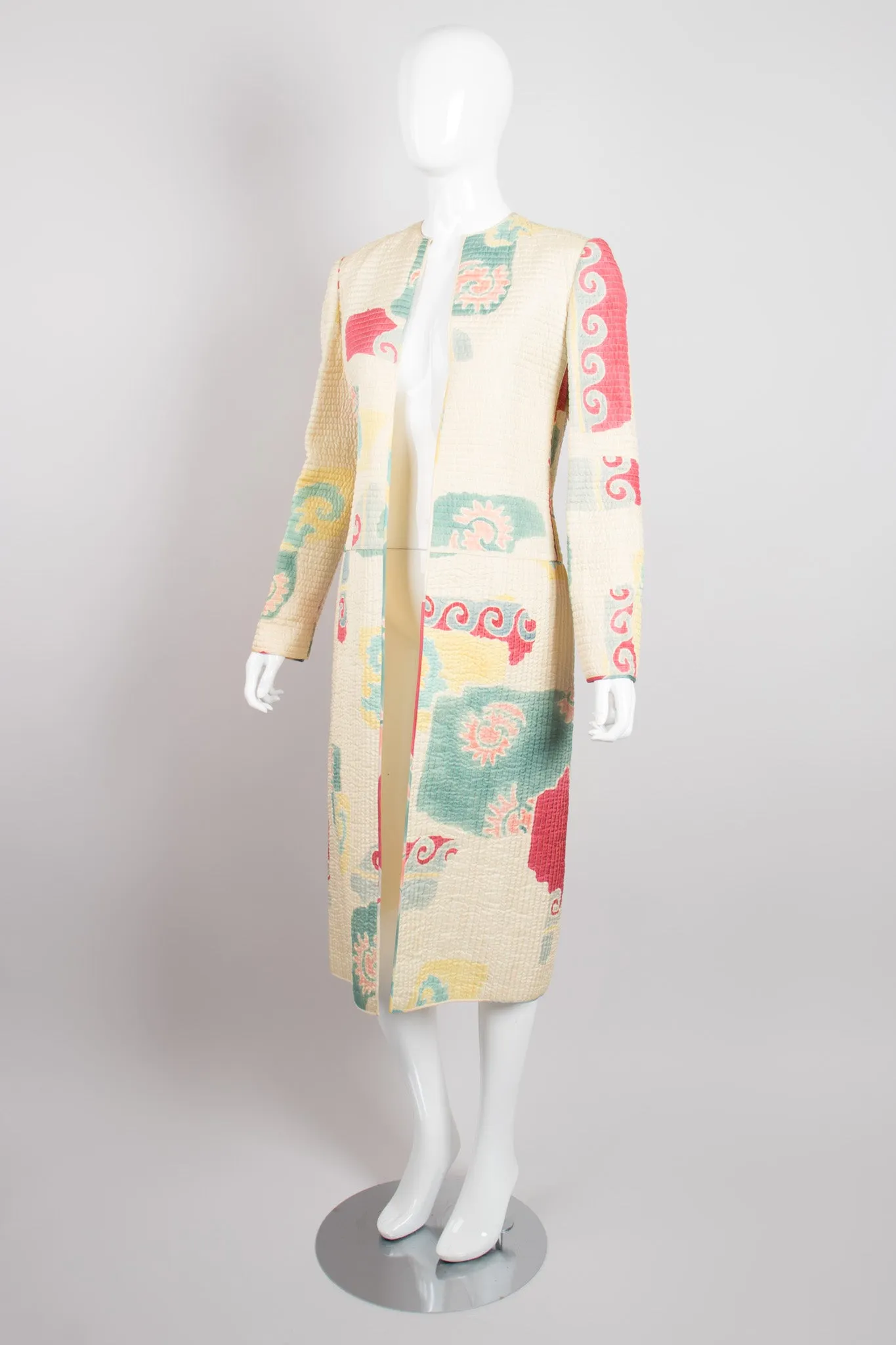 Quilted Folk Art Coat