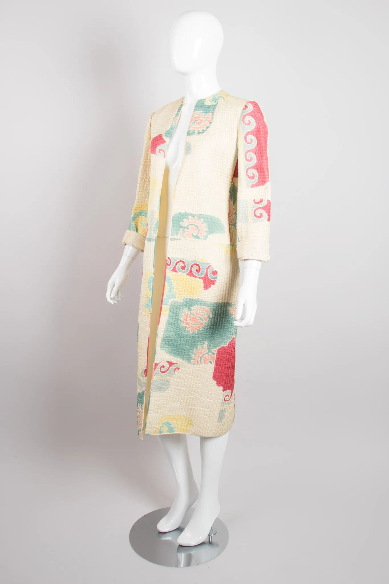 Quilted Folk Art Coat