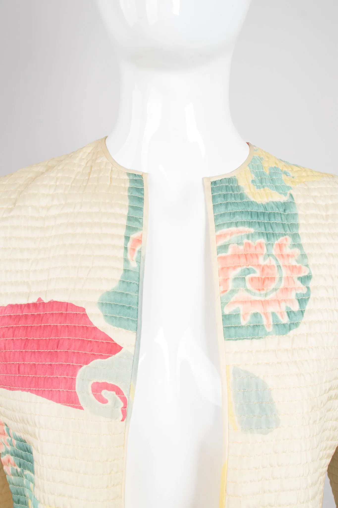 Quilted Folk Art Coat