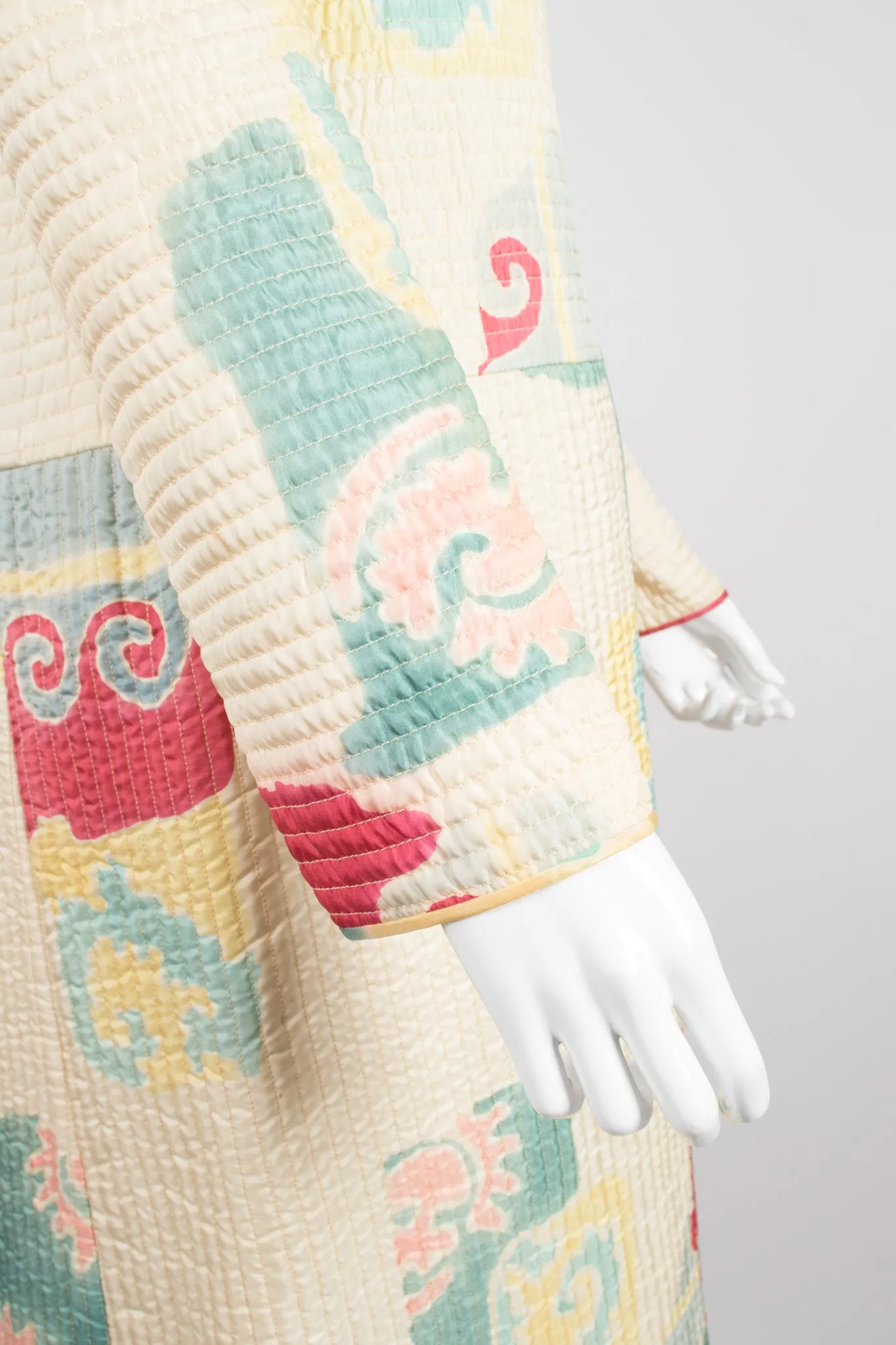 Quilted Folk Art Coat