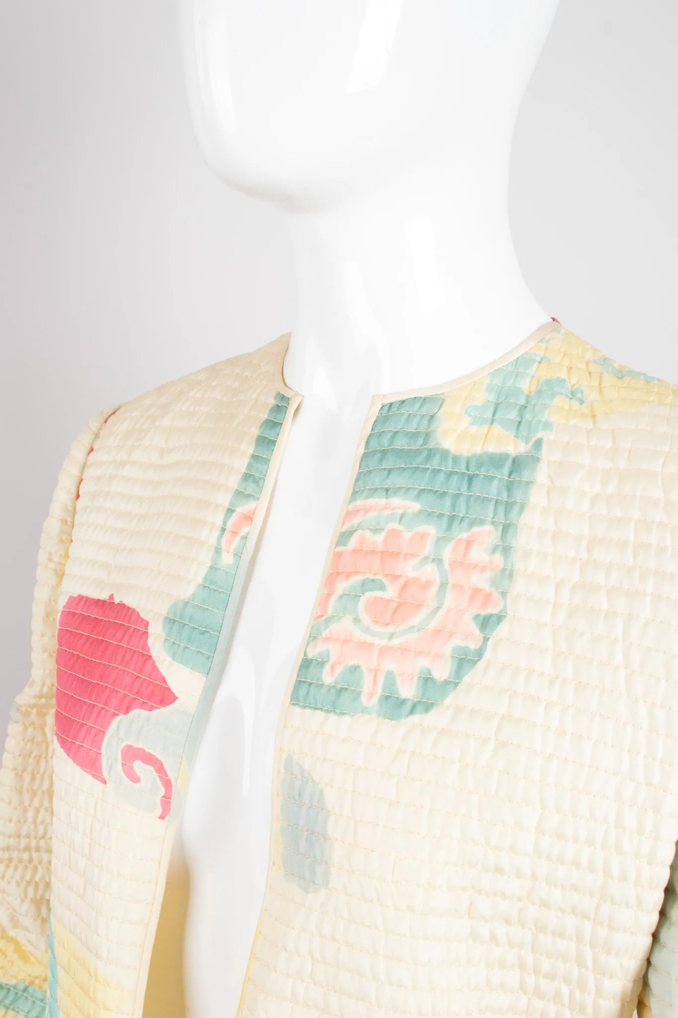 Quilted Folk Art Coat