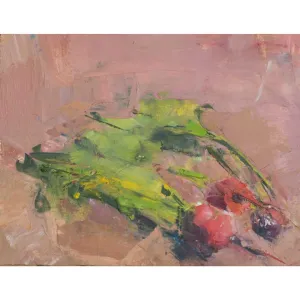 Radish -Oil Painting 8x10
