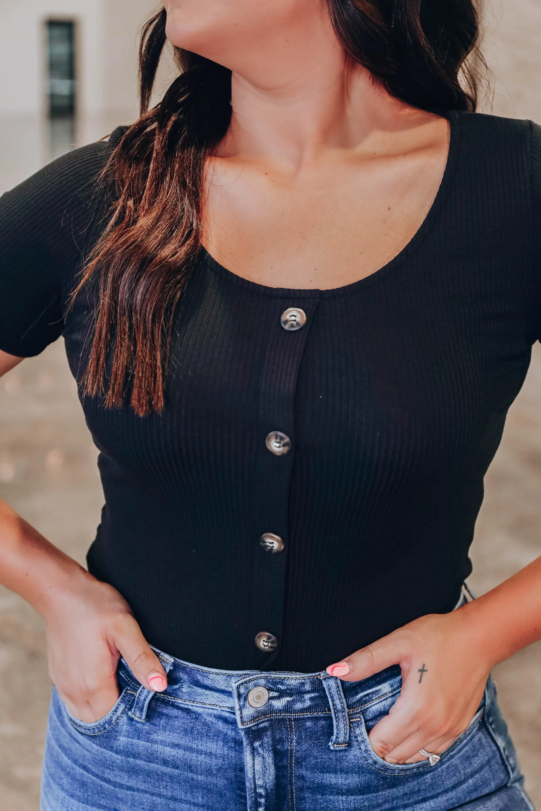 Randi Ribbed Knit Bodysuit