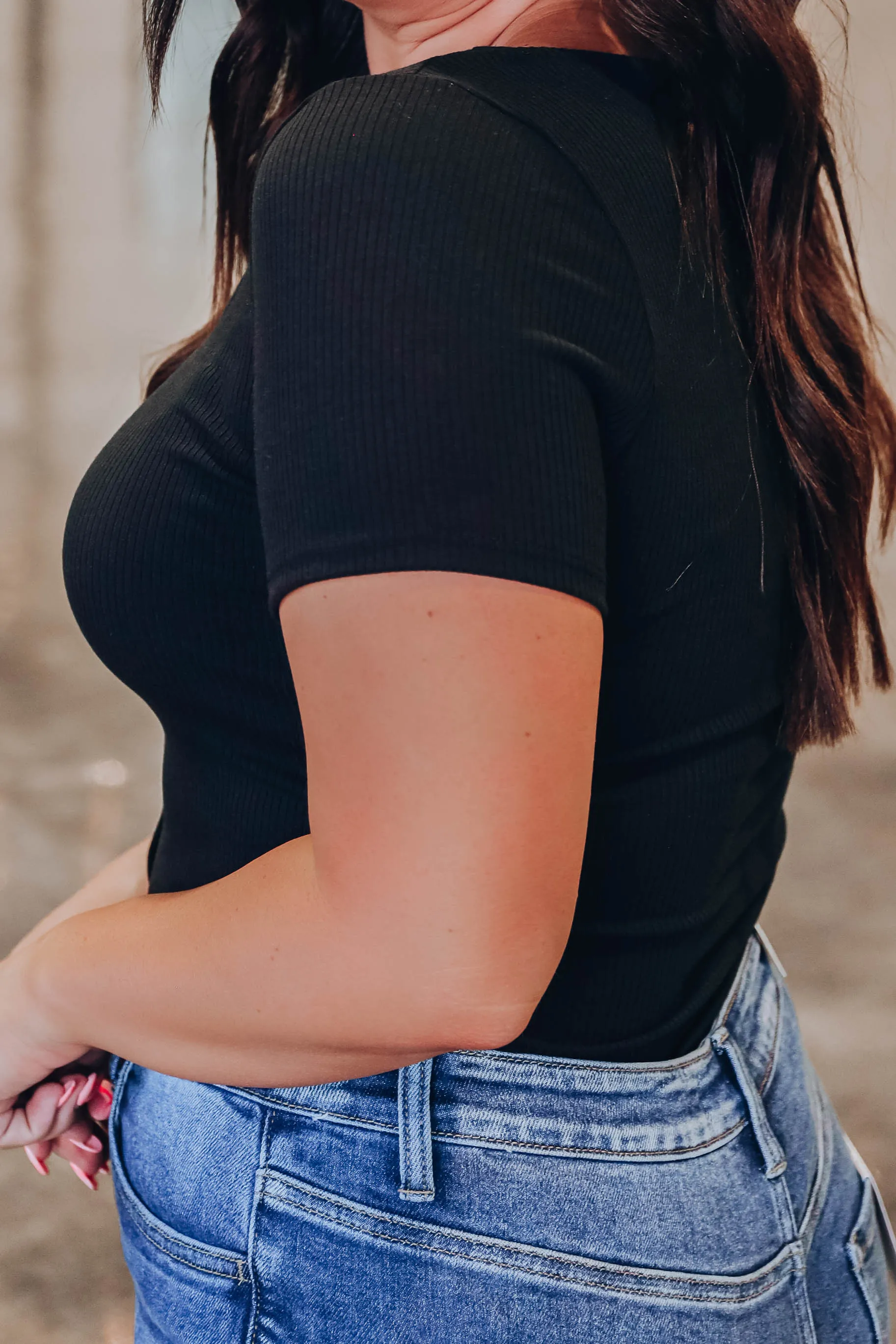 Randi Ribbed Knit Bodysuit