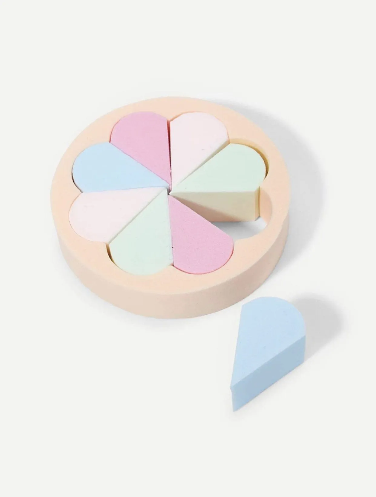 Random Color Round Makeup Puff