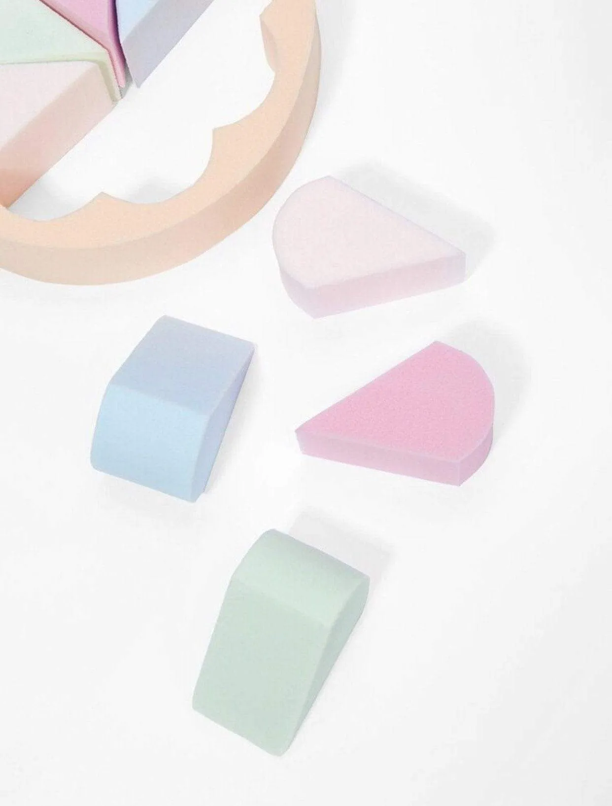 Random Color Round Makeup Puff