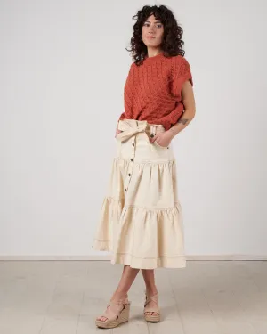reine skirt - blanc