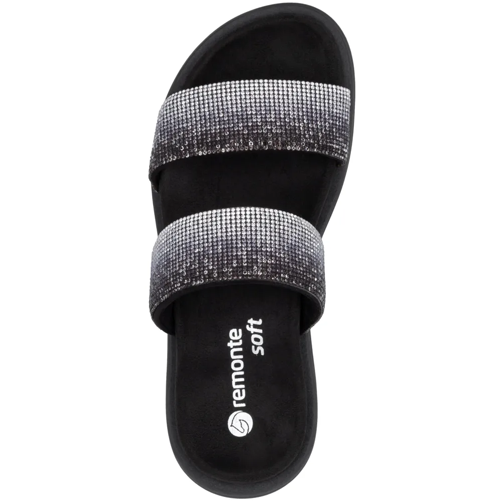 Remonte D2N50-03 (Jewel) Black Sandals