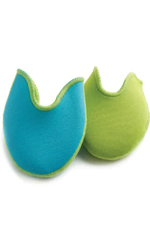 Reversible Aqua/Lime Ouch Pouch Jr. - Large