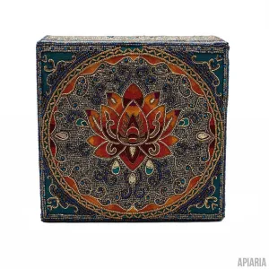 Revival Jewelry Box by Mary Frances, Lotus Flower Design