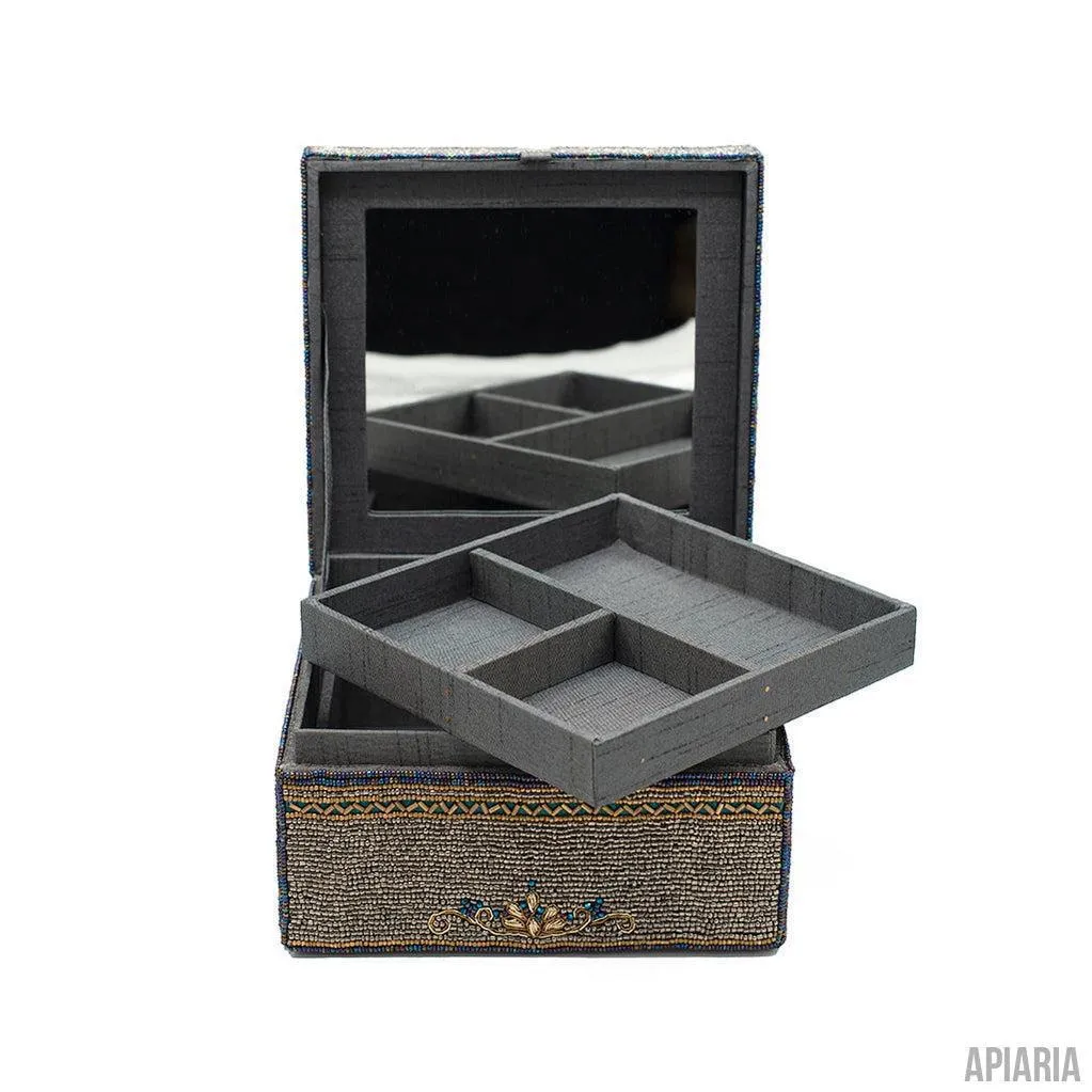 Revival Jewelry Box by Mary Frances, Lotus Flower Design