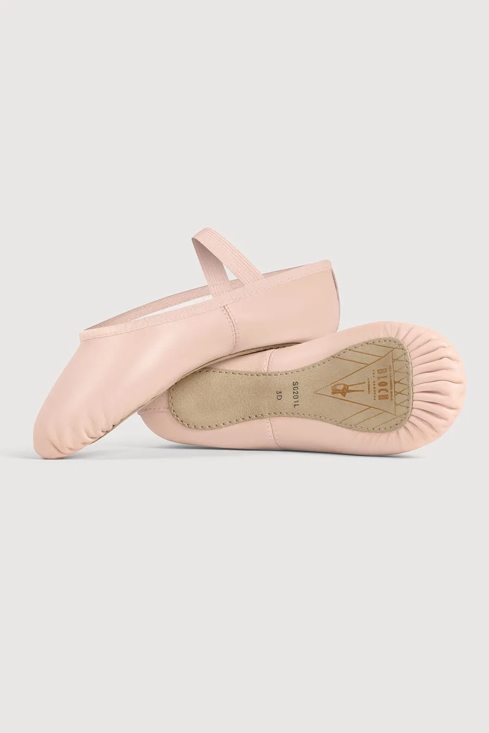 S0201L - Bloch Prolite Leather Womens Ballet Flat