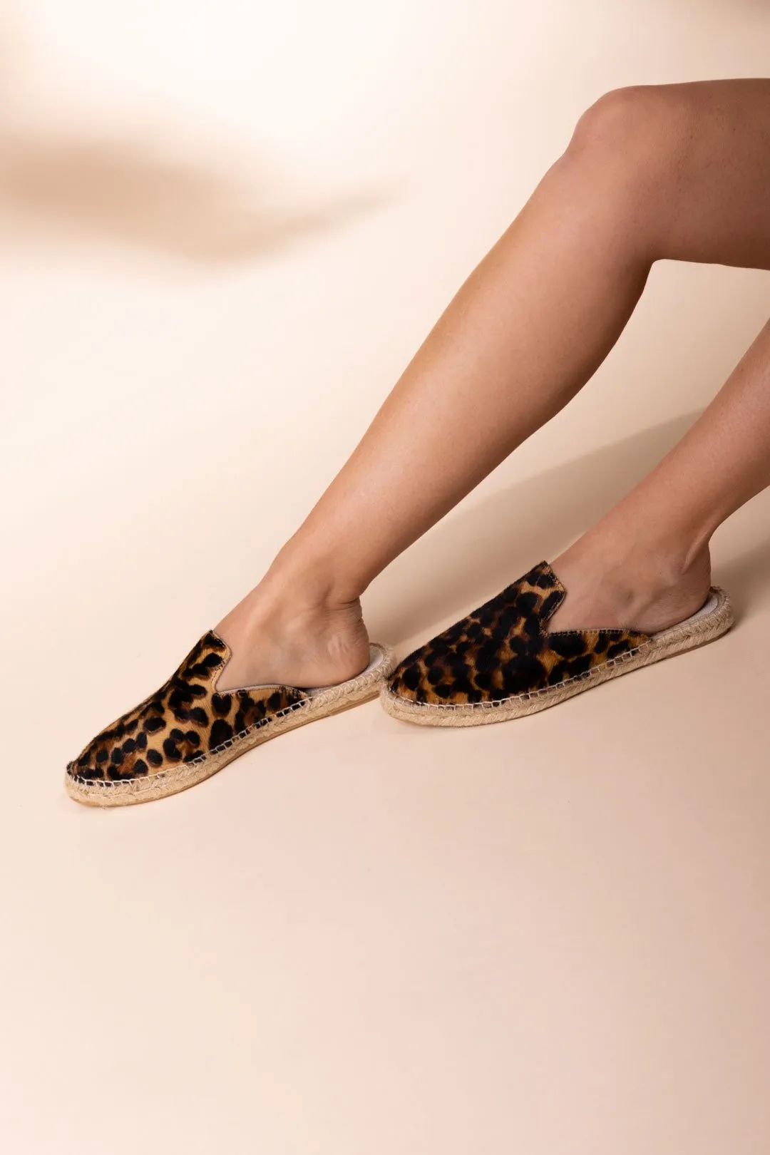 Sandali Mules Leopardati