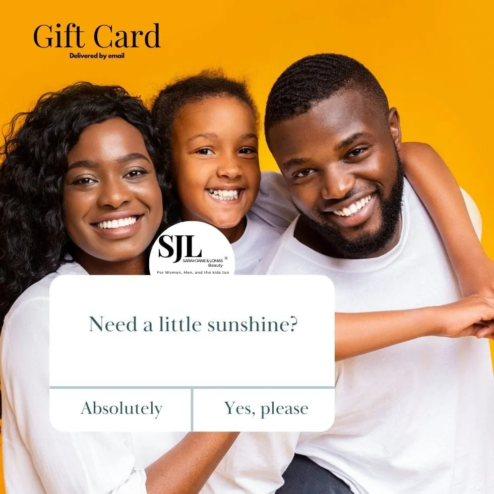 Sarah Jane and Lomas Beauty e-Giftcard