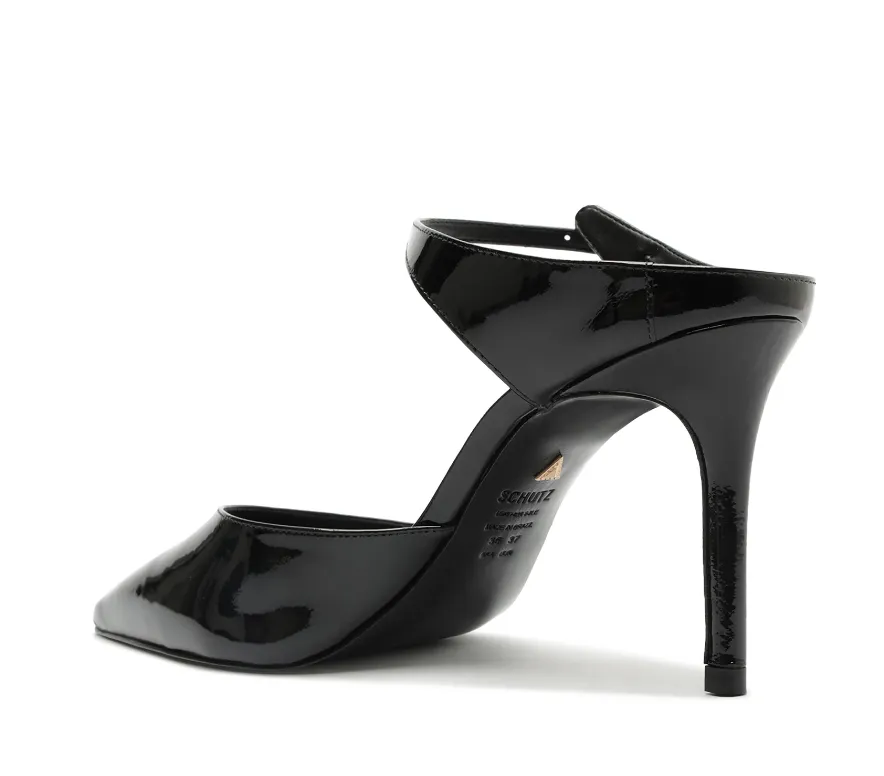 Schutz Laura Mule - Black