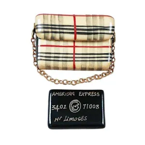 Scottish Plaid Purse with Amex Card