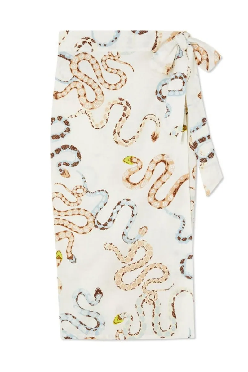 Serpentine Chic Two-Piece Set