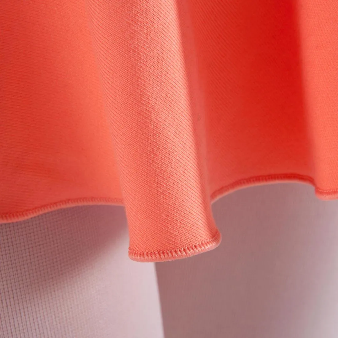 Short-Sleeved Ballet Leotard - Coral