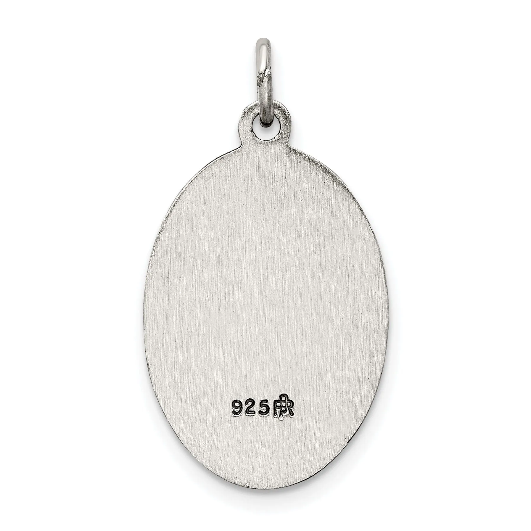 Silver Antiqued Our Lady of Mt.Carmel Medal