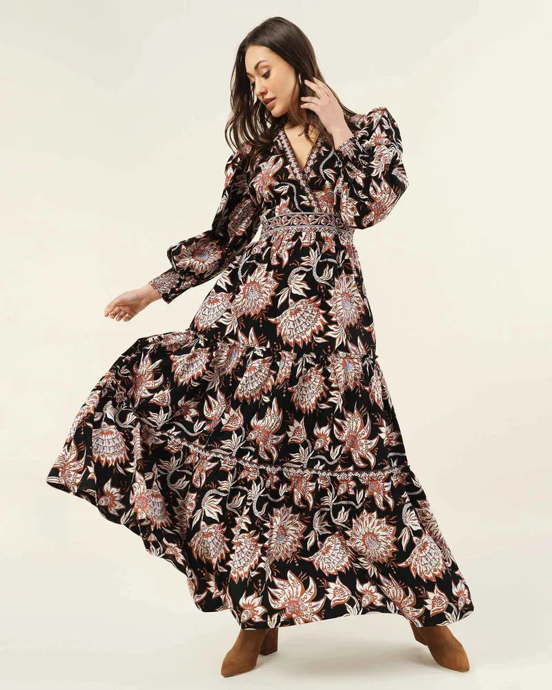 Sloane Maxi in Tamara Cedar