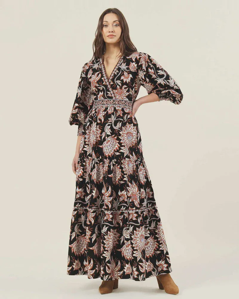 Sloane Maxi in Tamara Cedar