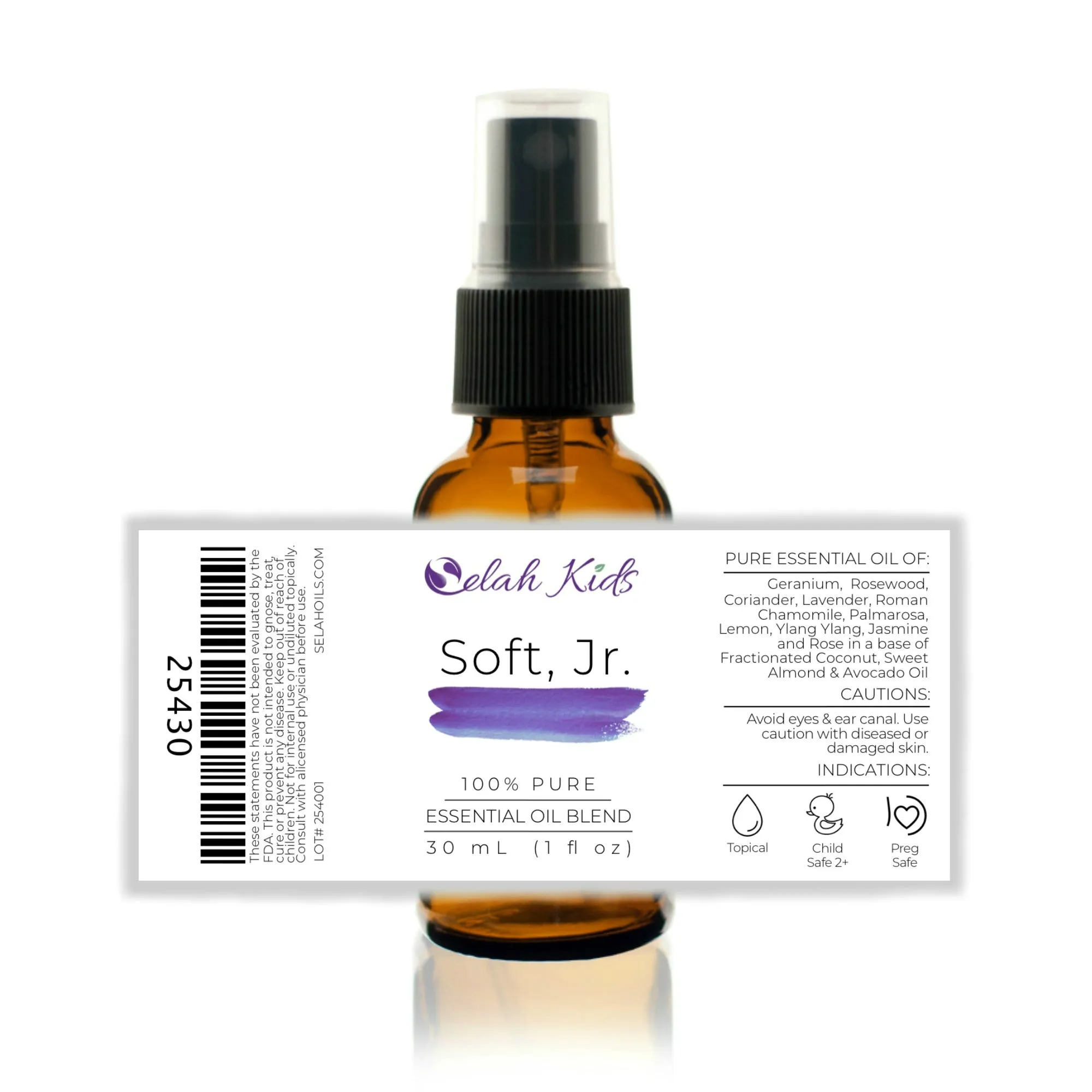 Soft, Jr. Essential Oil Spray Blend