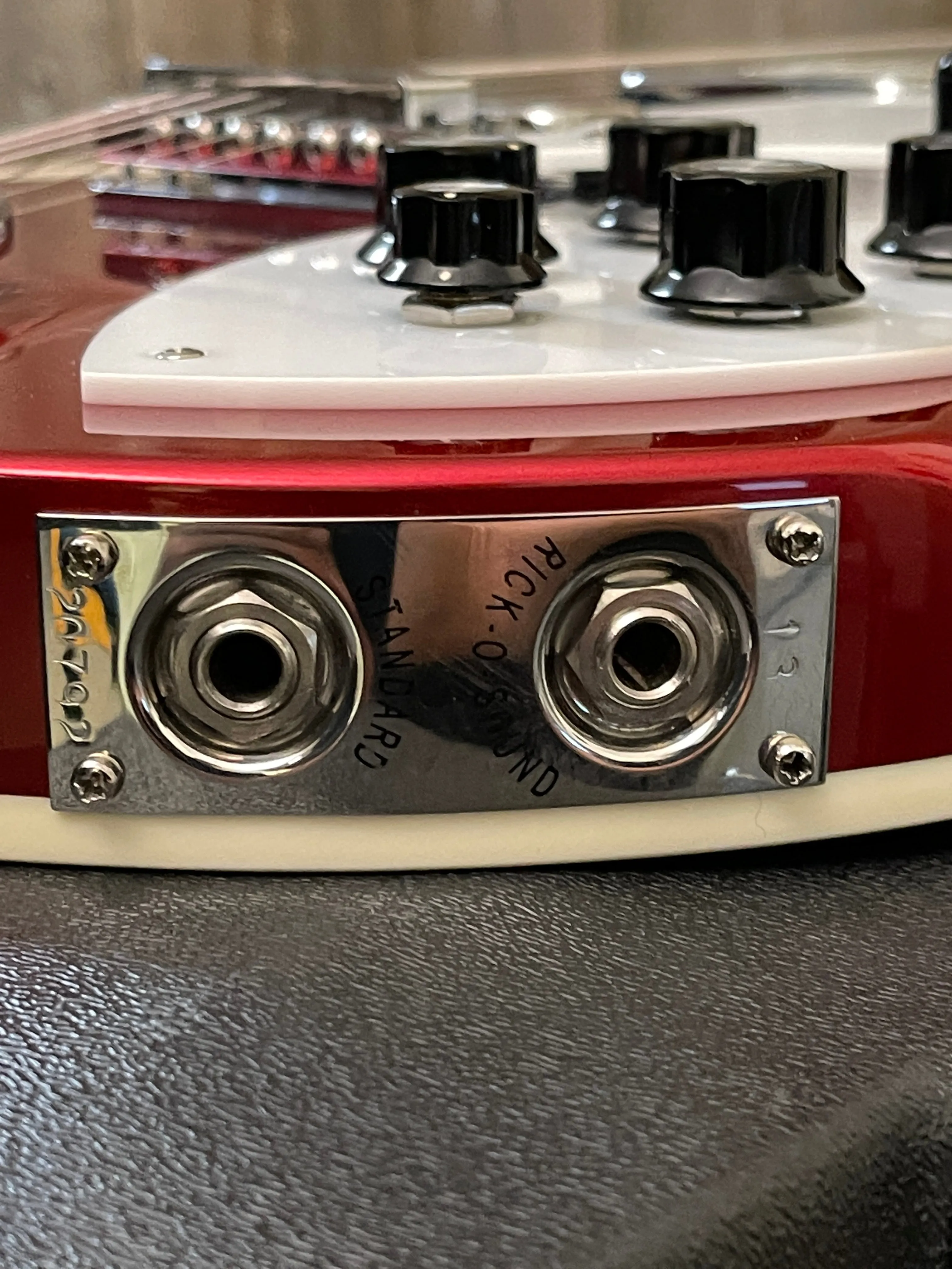 SOLD - Rickenbacker 360 Ruby Red 2017